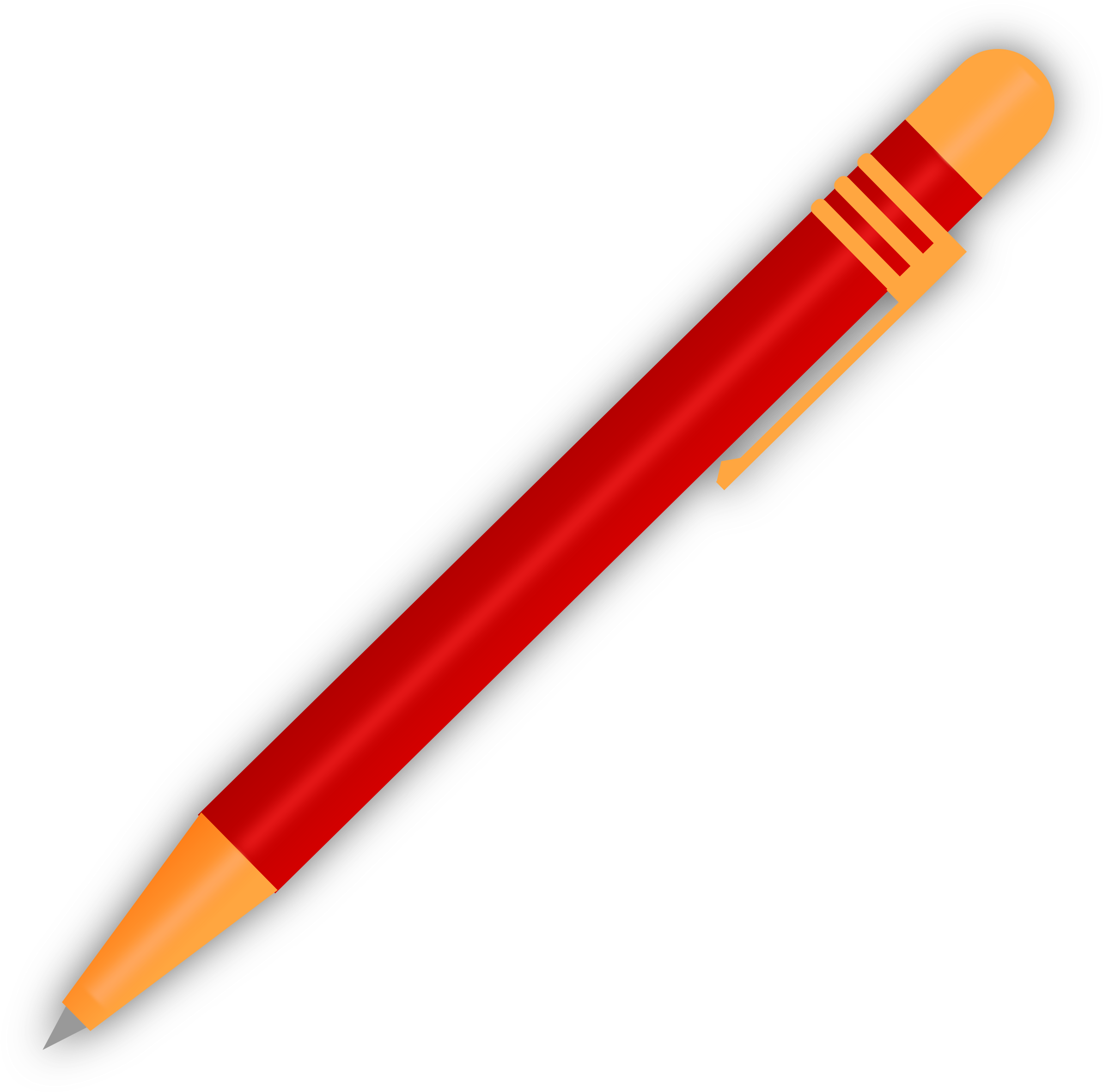 Pen Clipart Ballpoint Pen - Ballpen Clipart (2400x2377), Png Download