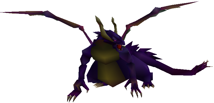 Blue Dragon - Blue Dragon Ff7 (752x364), Png Download