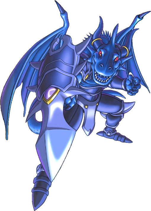 Blue Dragon/hippo - Blue Dragon - Tenkai No Shichiryu 9 (547x739), Png Download