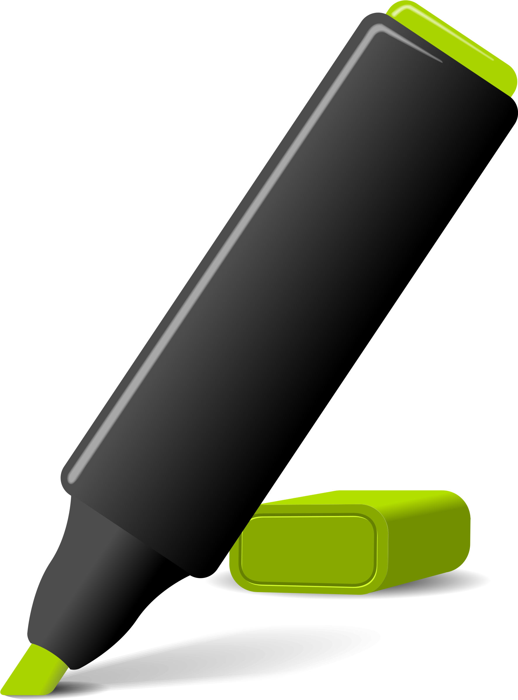 Clipart Resolution 1771*2400 - Highlighter Clipart (1771x2400), Png Download