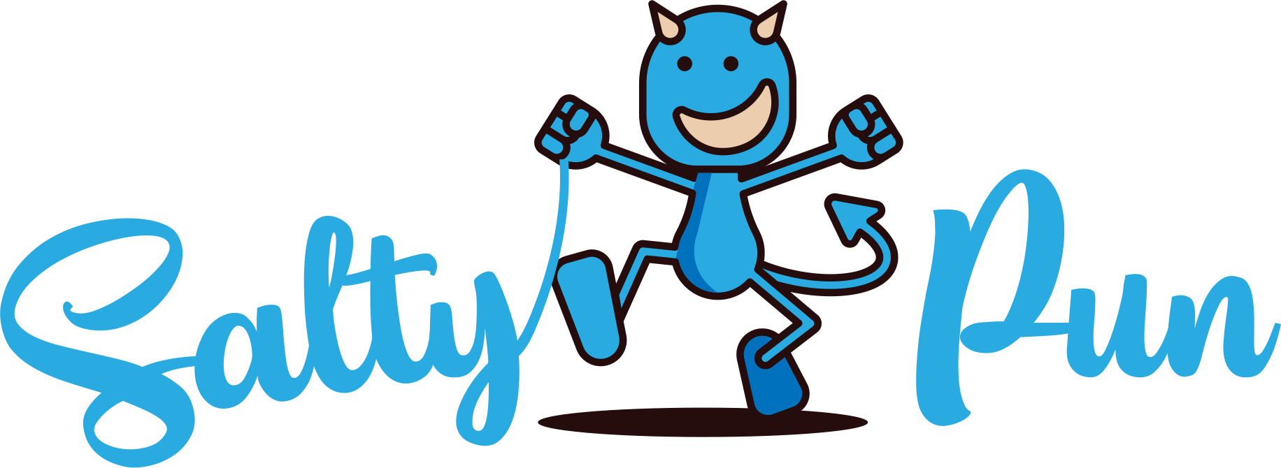 Saltypun - Happy Halloween Throw Blanket (1832x670), Png Download