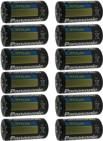 Panasonic Cr123 Cr123a 123 Dl123 Lithium Metal Battery, - Electric Battery (480x480), Png Download