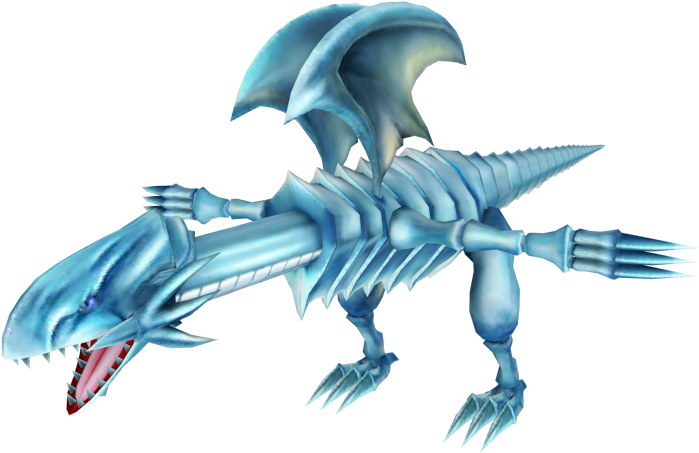 Download Zip Archive - Blue Eyes White Dragon Sprite (750x650), Png Download