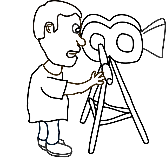 Clipart Film Maker (594x596), Png Download