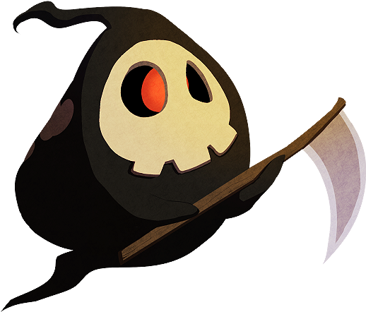 Lil Duskull With A Tiny Scythe - Clip Art (540x470), Png Download