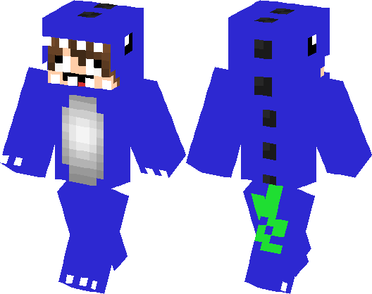 Herobrine Zombie Minecraft Skin (528x418), Png Download