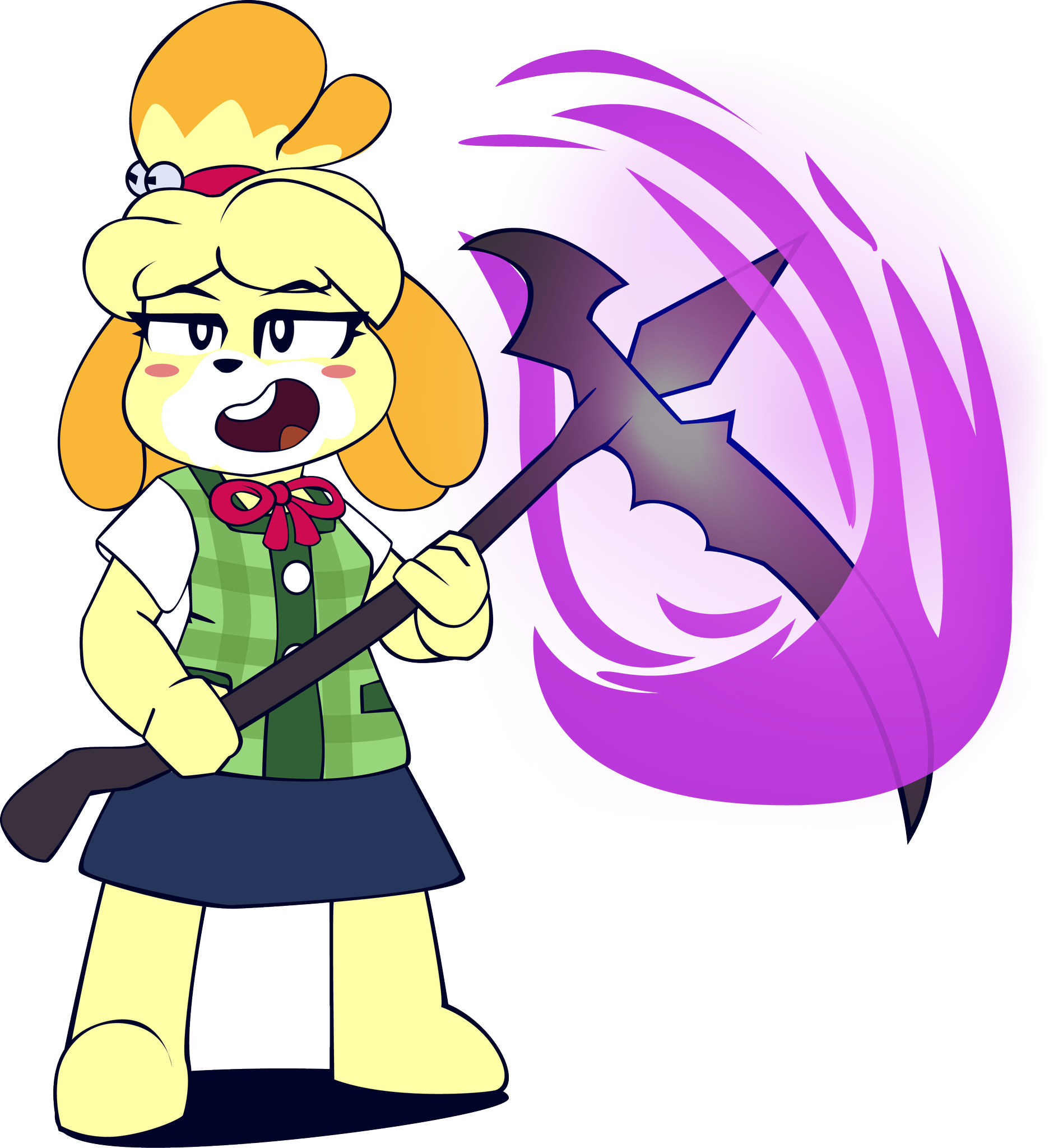 Clip Art Clip Art Cartoon Art Fictional Character - Isabelle Smash Bros Meme (1872x2048), Png Download