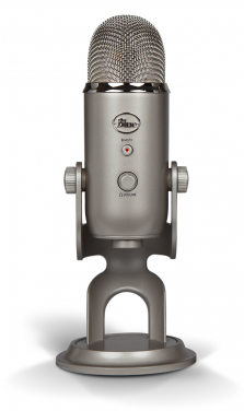 Yetiplatinum-desktop - Blue Yeti Microphone (500x375), Png Download