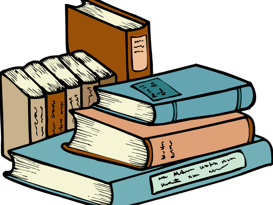 Cartoon Books Png Graphic Royalty Free - Textbook Clipart (534x401), Png Download