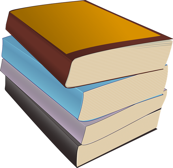 Stack Of Books Free To Use Clipart - Transparent Background Stacked Books Clipart (600x584), Png Download