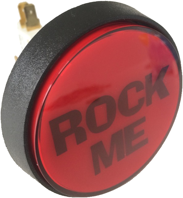 The Flintstones "rock Me" Start Button - Circle (599x646), Png Download