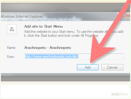 Image Titled Create A Program‐like Website Link To - Start Menu (432x326), Png Download