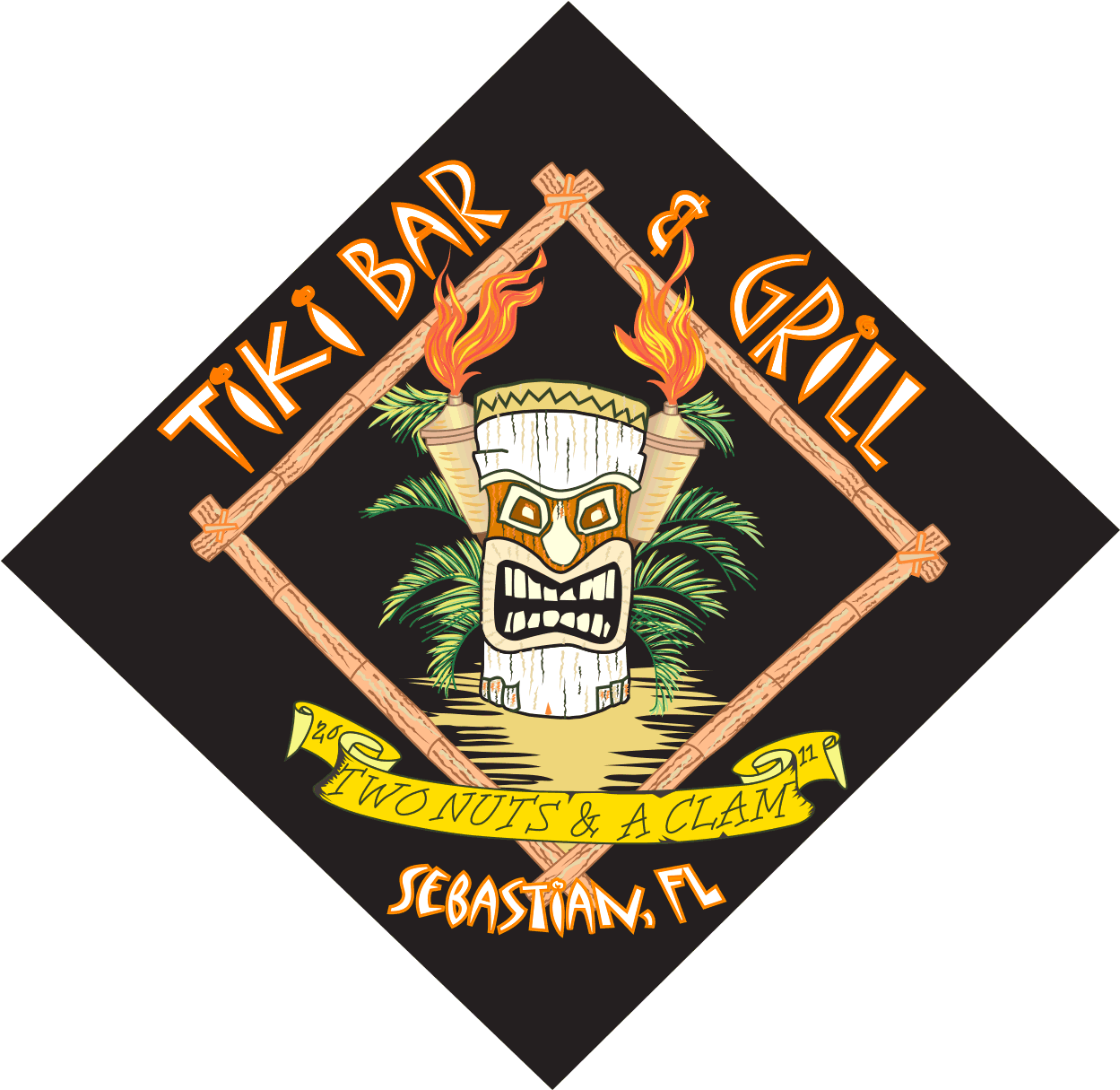 Breaking News - Tiki Bar And Grill Sebastian Fl (1293x1253), Png Download