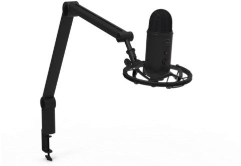 Blue Compass Boom Arm (480x365), Png Download