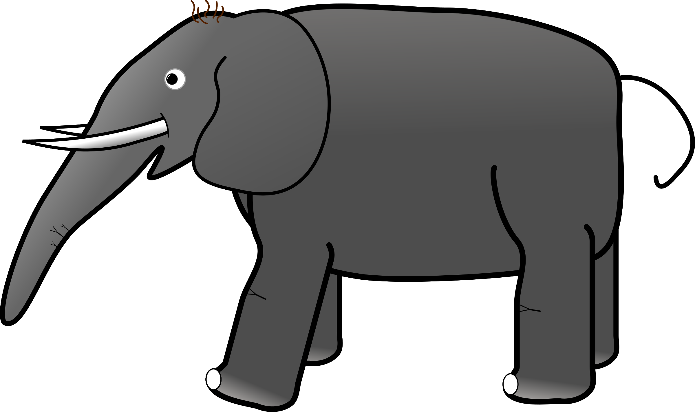 Elephant - Elephant Clip Art Transparent Background (800x472), Png Download