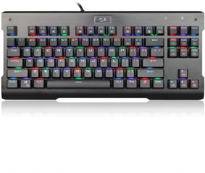 Redragon K561 Rgb Mechanical Gaming Keyboard 87 Keys - Redragon Visnu K561 Rainbow (450x450), Png Download