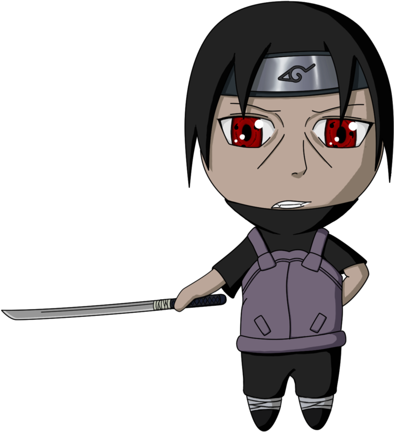 Naruto Shippuden Png Download - Itachi Anbu Chibi Png (800x933), Png Download
