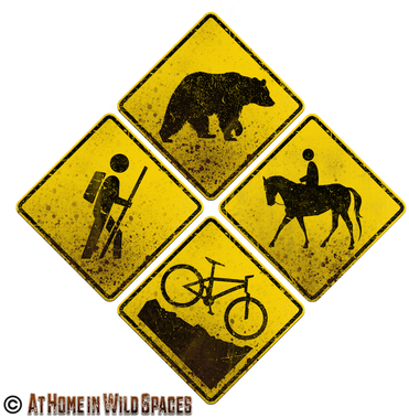 Learning To Share The Trail - Game Zone Sign (383x378), Png Download