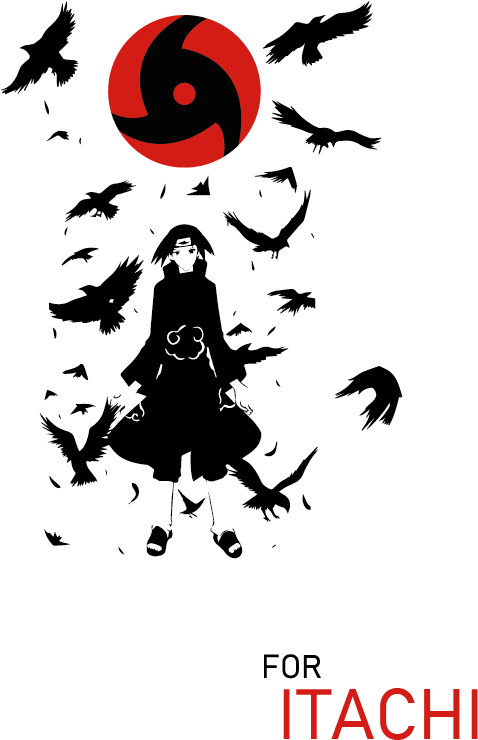 I For Itachi - Poster (596x842), Png Download
