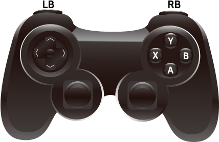 Controls, Game Pad *1, Keyboard, Mouse, Touch - Rpg Maker Mv Gamepad (500x320), Png Download