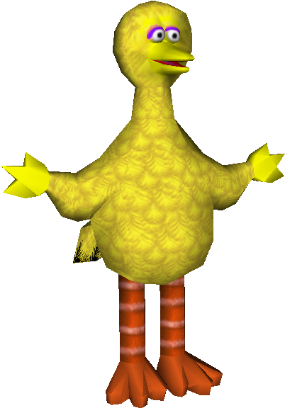 Big Bird Png Banner Transparent Library - Elmo's Letter Adventure Model (750x650), Png Download