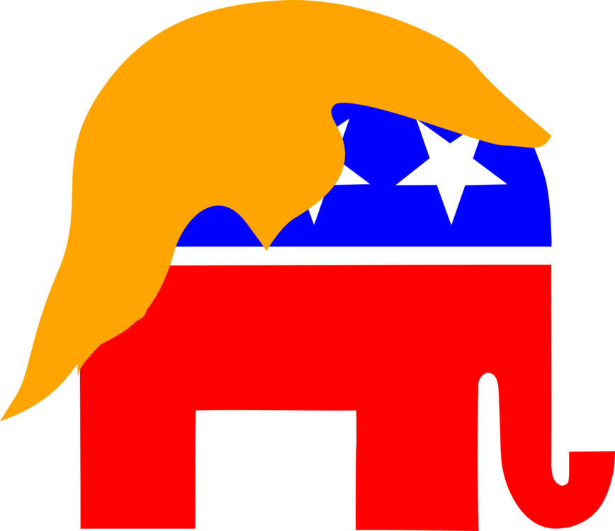 Republican Party 2020 Republican National Convention - Gop Pink (868x750), Png Download