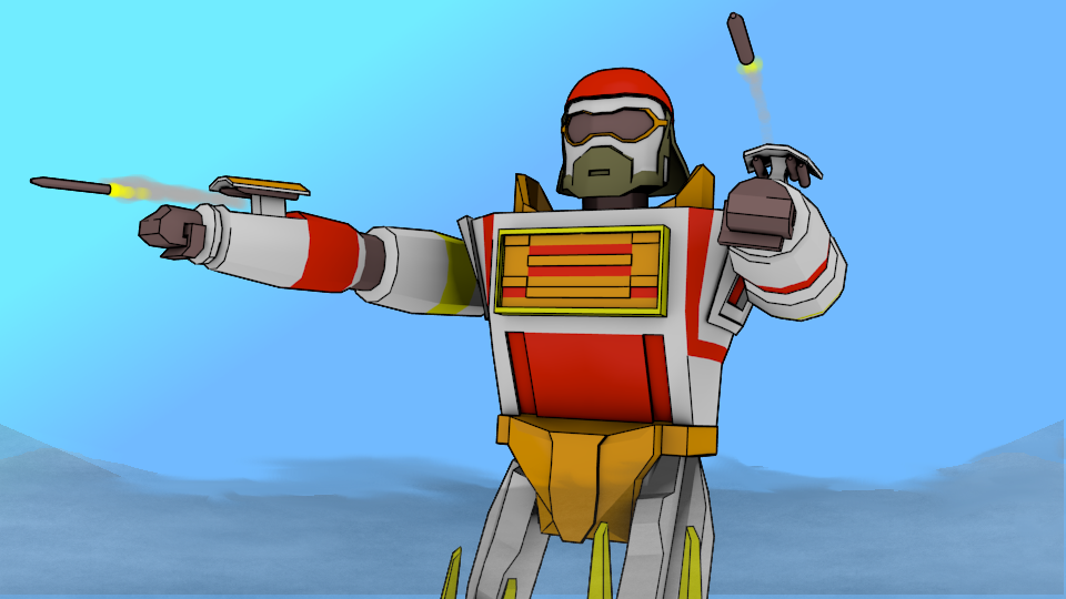 Macho Mech - Robot Macho Man (960x540), Png Download