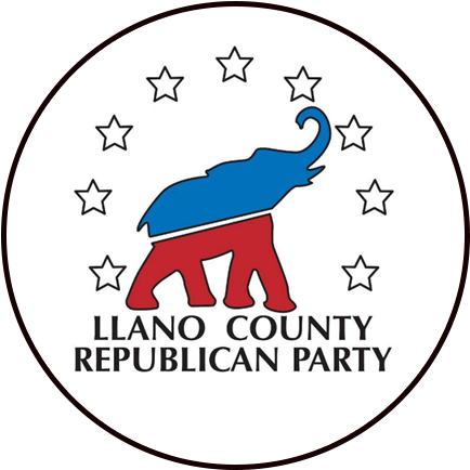 Llano County Gop - Republican (472x473), Png Download