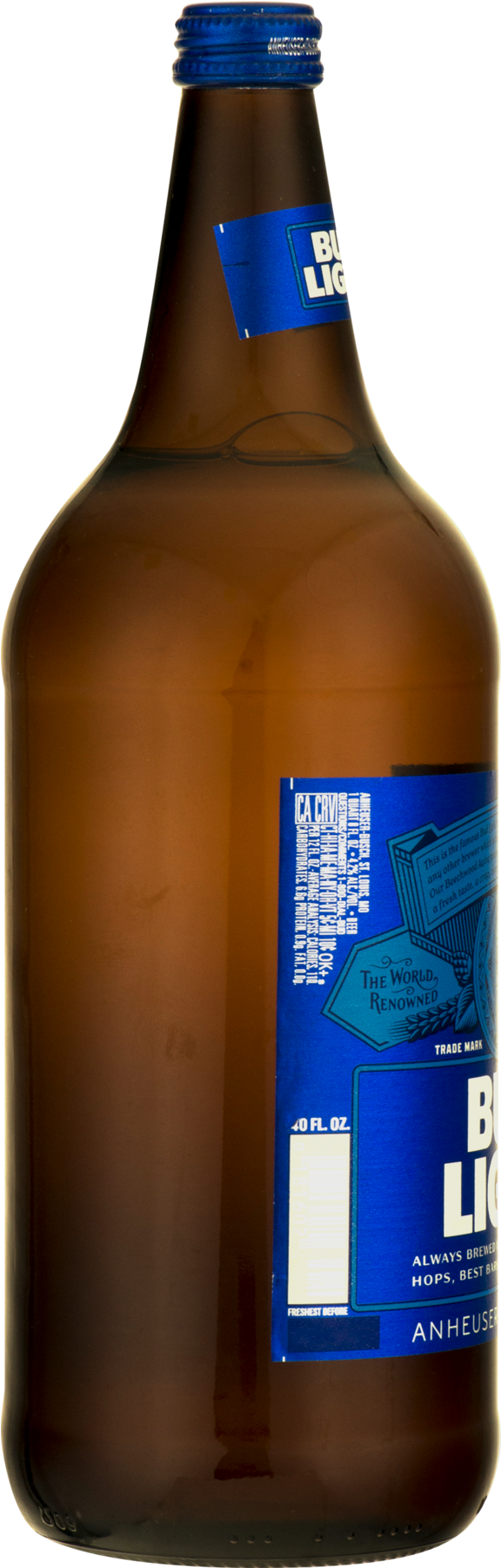 Bud Light Beer 40 Fl Oz Bottle Com - Beer (1800x1800), Png Download