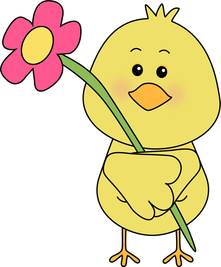 Big - Spring Chick Clip Art (456x550), Png Download