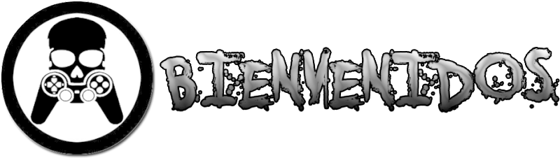Bienvenidos A Mundo Gamers - Video Game Controller Skull Decal Sticker Black 5 Inch (1023x341), Png Download