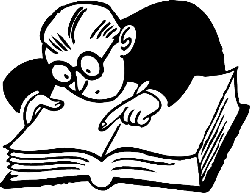 Mb Image/png - Nerd Clipart Black And White (800x618), Png Download