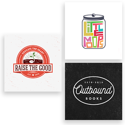 Education Logo Examples - Label (400x400), Png Download