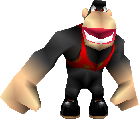 Conga Kong 01 - Banjo Kazooie Kong (486x416), Png Download