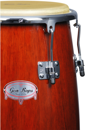 2 Of 3 Gon Bops Congas - Gon Bops Tumbao Pro Series Tumba Drum Walnut Stain (332x500), Png Download