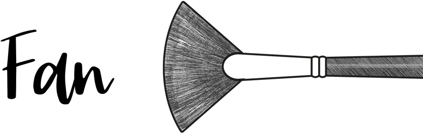 Fan Brush - Brush (900x280), Png Download