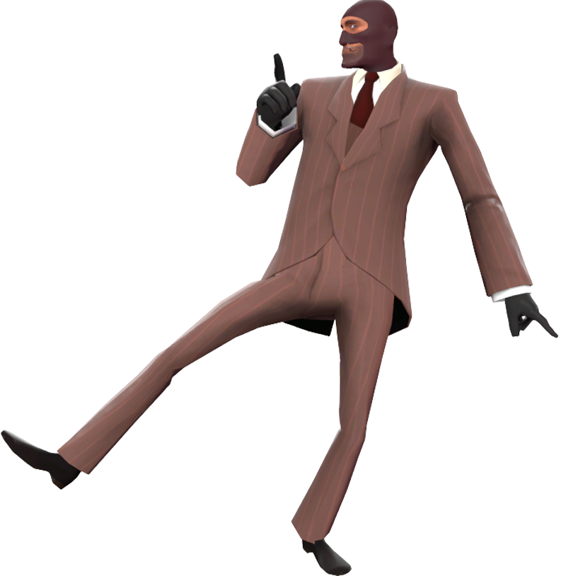 Image Spy Png Slender - Tf2 Spy Dancing (793x814), Png Download