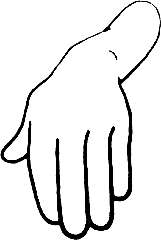 Rock Paper Scissors Clipart - Paper (1024x1024), Png Download