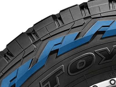 Serial Side Opposite Serial Side - Toyo Open Country R/t (400x300), Png Download