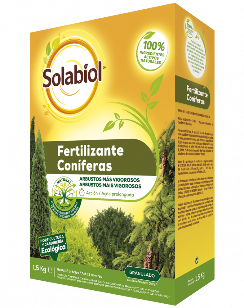 Next - Fertilizante Granulado Para Coníferas Solabiol 1,5kg (787x992), Png Download