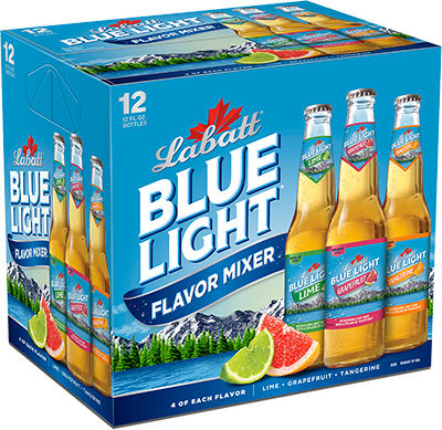 Labatt Blue Light Summer Mixer - Labatt Blue Tangerine (400x389), Png Download