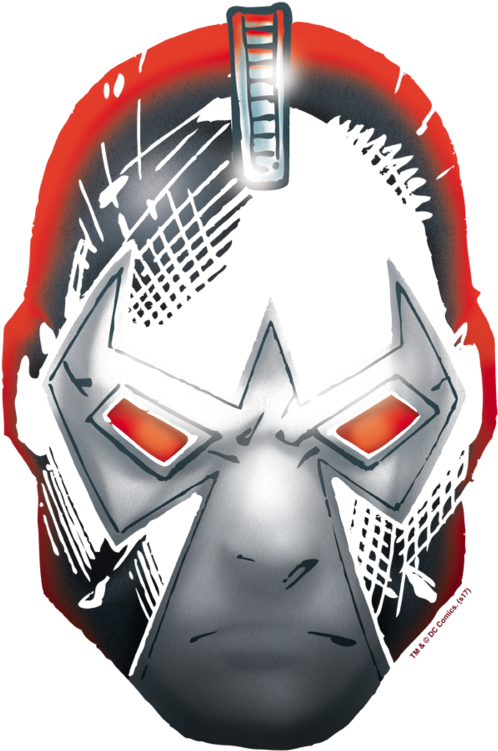 Batman Bane Head Men's Tank - Goaltender Mask (400x532), Png Download