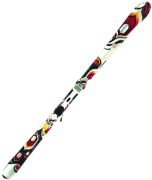 Ski Binding (326x376), Png Download