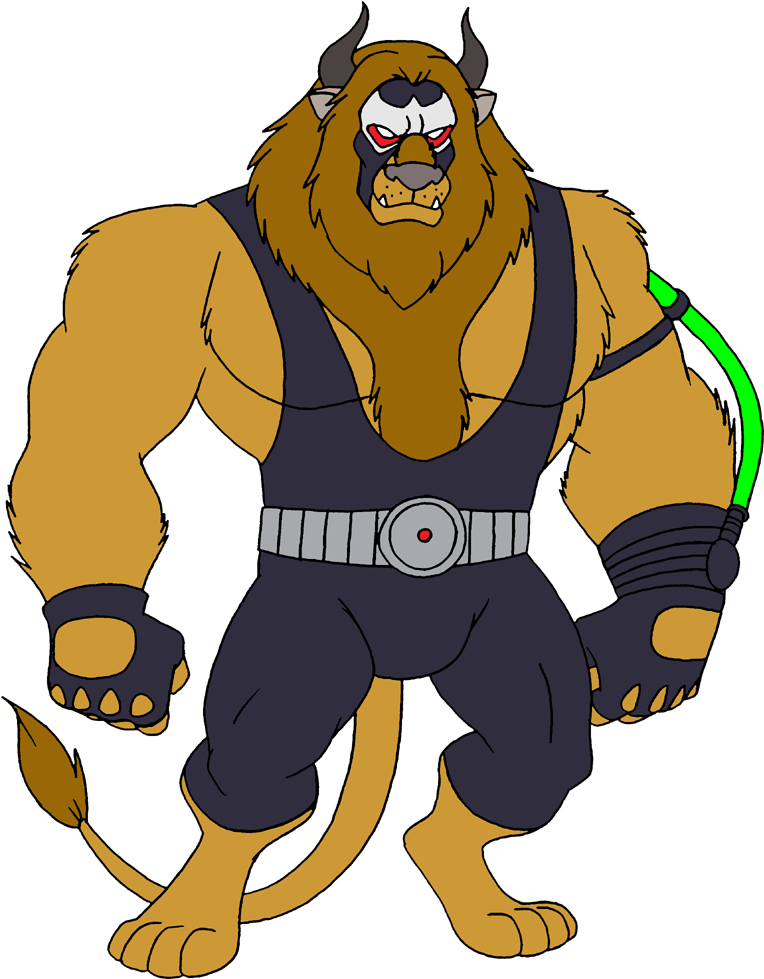 Benny The Beast As Bane By Retrouniverseart On Deviantart - Beast Bane (799x991), Png Download