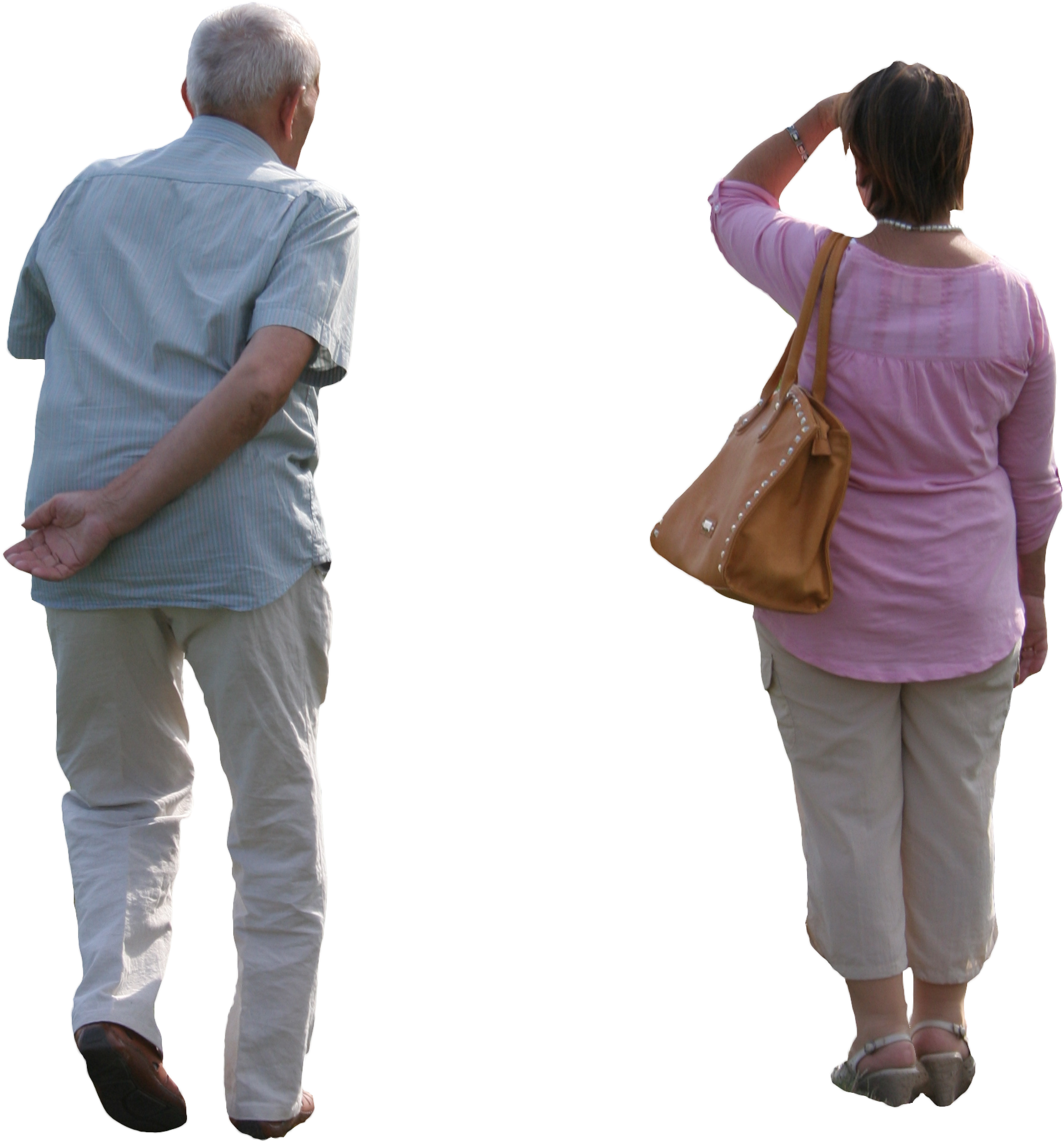 2d People - Cut Out People From Behind (1982x2097), Png Download