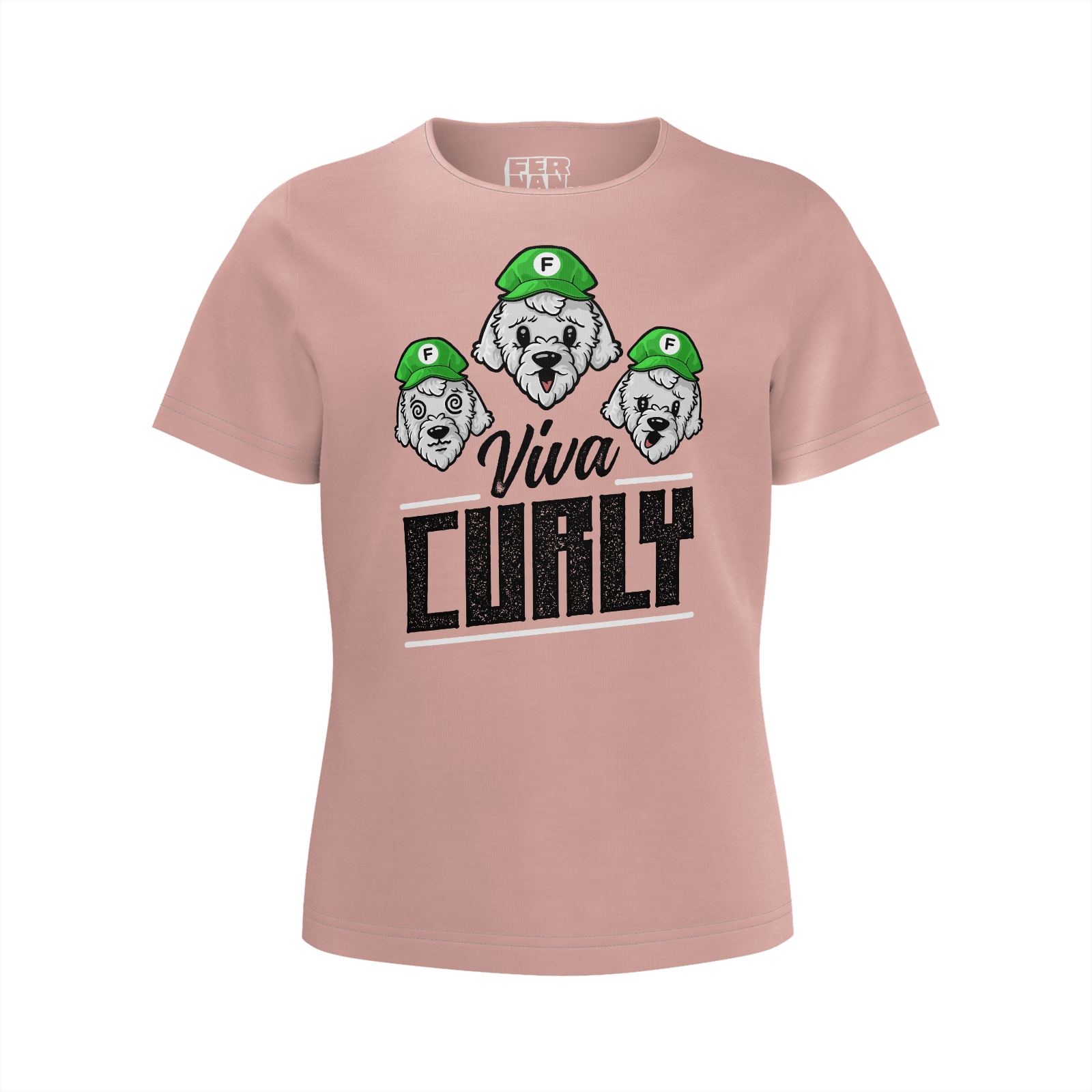 Viva Curly T-shirt - Skull (1600x1600), Png Download