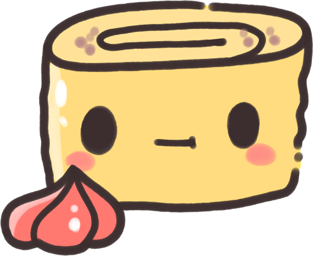 Kawaii Food Doodle Part - Drawing (612x500), Png Download