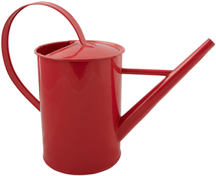 Watering Can - Red Watering Can Png (445x355), Png Download