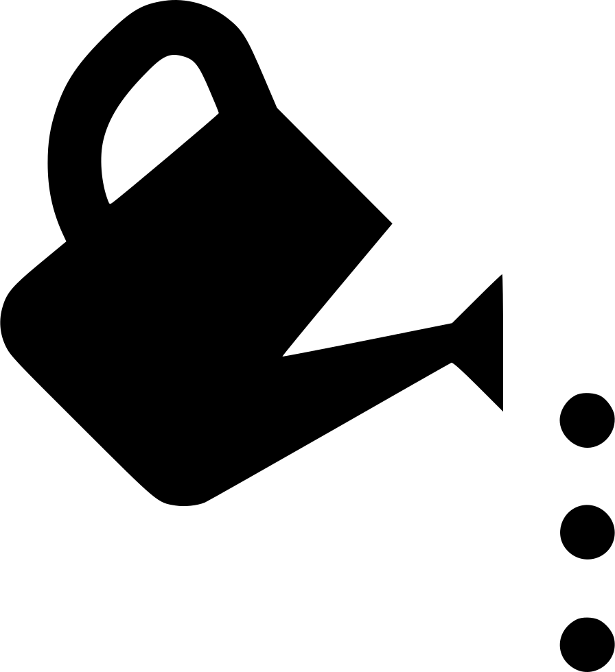 Watering Can - - Watering Can Icon (896x980), Png Download