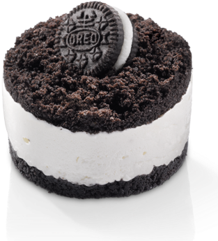 Delicioso Bk Fusion Oreo - Mini Pastel De Oreo (353x408), Png Download